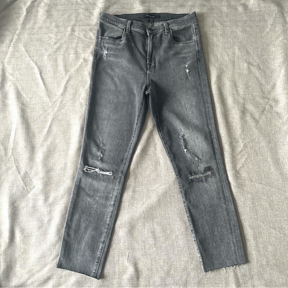 J BRAND Maria High Rise Skinny Cropped Jeans - Picture 5 of 14